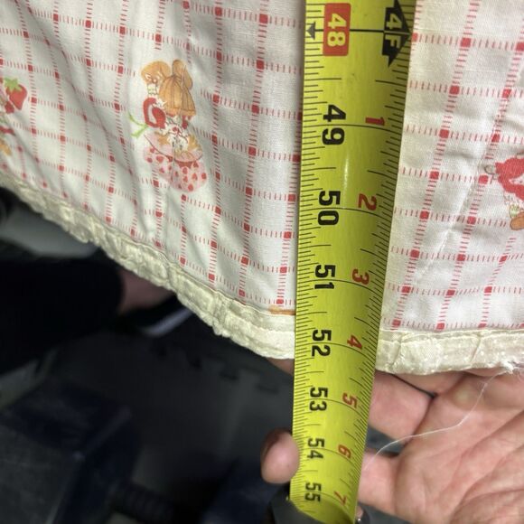 VINTAGE! STRAWBERRy Shortcake Throw Blanket And Pillow - Picture 8 of 8